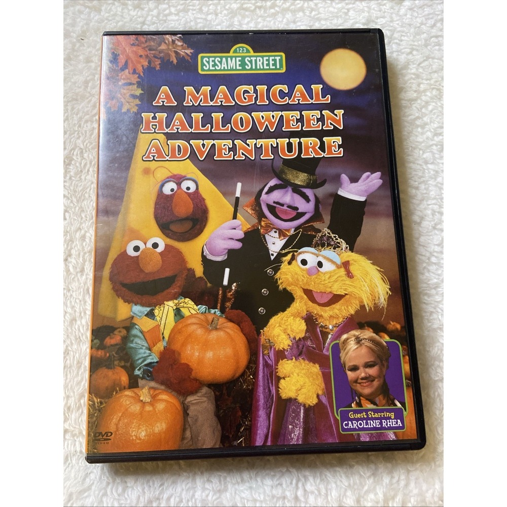 Sesame Street A Magical Halloween Adventure DVD Caroline Rhea Muppets Elmo